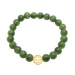 Jade Pickleball Vermeil Ball Bracelets