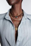 Citrine Yellow Scuba Necklace