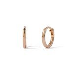 18ct Yellow Gold Diamond Arrow Hoop Earrings