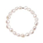 Freshwater Baroque Pearl Stretch Bracelet - 7 Inch