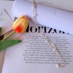 Dainty Gold Pearl Bracelet for Women