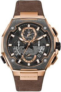 Bulova Men's Precisionist X Chronograph Watch – Brown Leather
