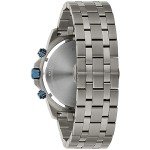Bulova Men's Marine Star Gray & Blue Chronograph Watch