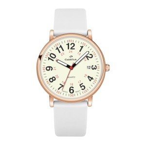 Luminous Nurse's Watch with Silicone Strap