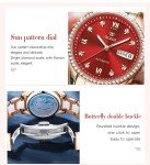 OLEVS Women's Automatic Two-Tone Luxury Watch