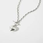 Heart Charm Bracelet in 925 Sterling Silver