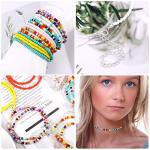 Colorful Beaded Choker Necklace Set for Women