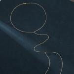 14K Gold Plated Body Chain for Women