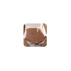 Waterproof 14K Gold Plated Pearl Body Chain