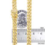 14k Gold Miami Cuban Link Chain Necklace - 24