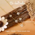 Daisy Pearl Choker Necklace for Women and Teens