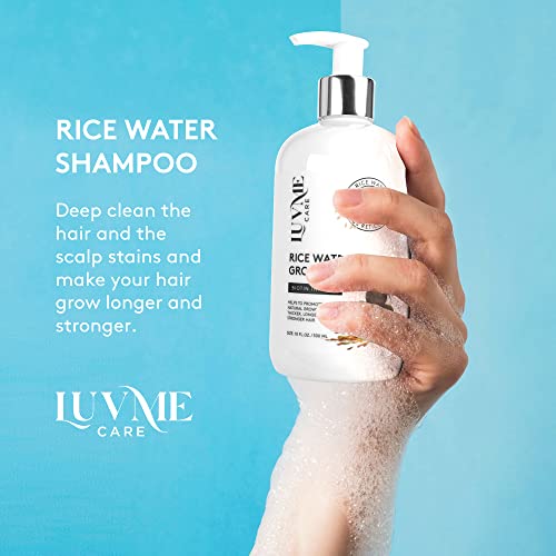 Luv Me Care Rice Water Hair Growth Shampoo