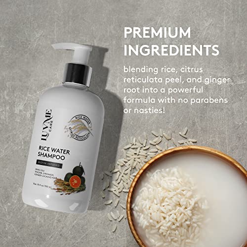 Luv Me Care Rice Water Hair Growth Shampoo