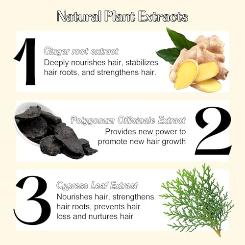 Ginger Hair Shampoo for Stronger, Thicker Hair