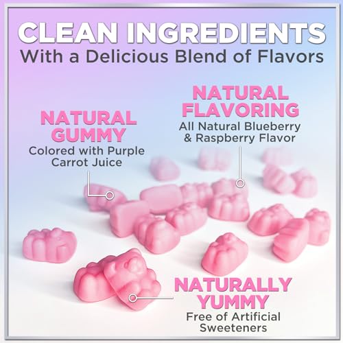 Hair Vitamins Gummies with Biotin for Growth - 60 Count