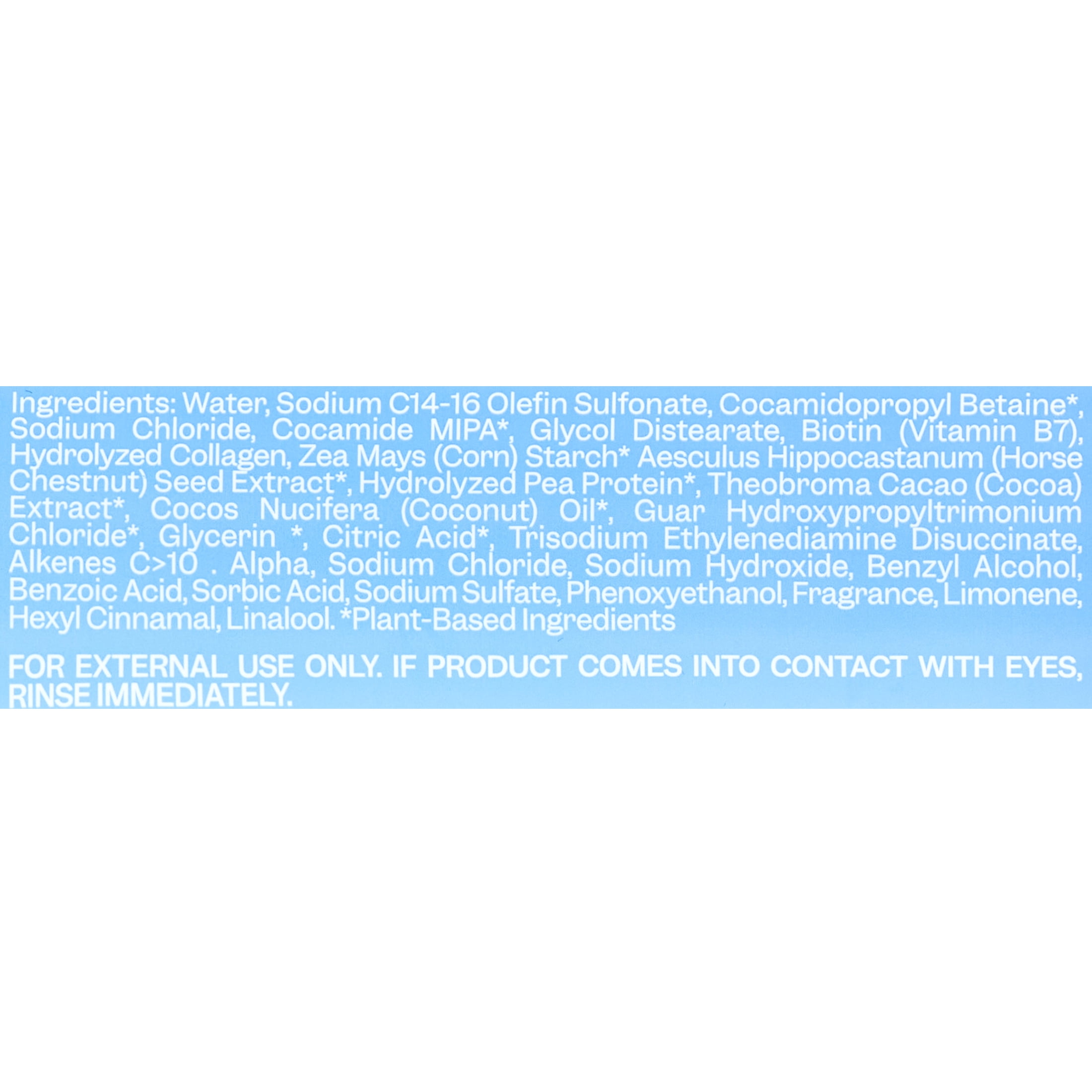 Biotin & Collagen Thickening Shampoo for Hair Loss