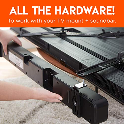 Adjustable Height Bose Sound Bar Bracket with Dolby Atmos