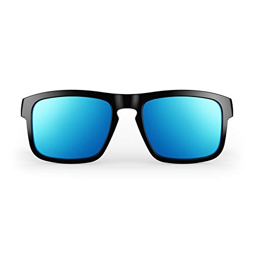 Bose Mirrored Blue Sunglass Lenses, Lens: 55mm