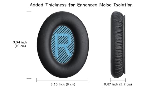 Bose QuietComfort Ear-Pads for QC Headphones (Black)