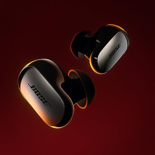 Bose QuietComfort Ultra Wireless Noise Cancelling Earbuds, Black