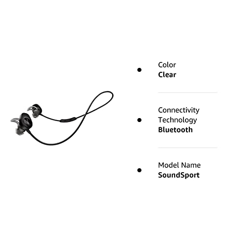 BOSE SoundSport Wireless Headphones, Black