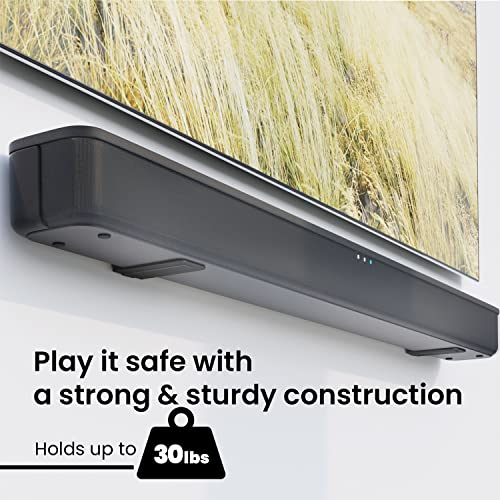 Universal Soundbar Mount Bracket - Easy Install TV Wall Shelf