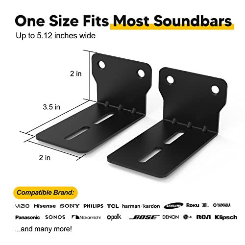 Universal Wall Mount Bracket for Bose Soundbars