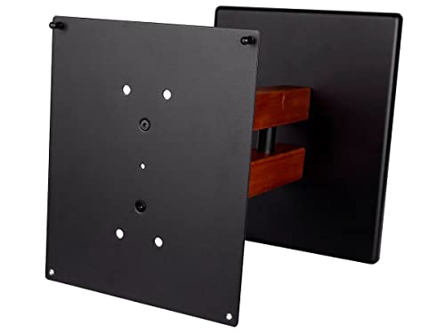 Cherry Wood Speaker Stand, Adjustable Plate