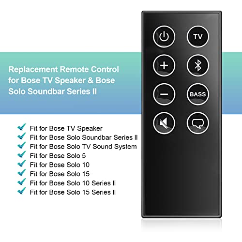 Bose Remote Control for TV Speaker & Solo Soundbar
