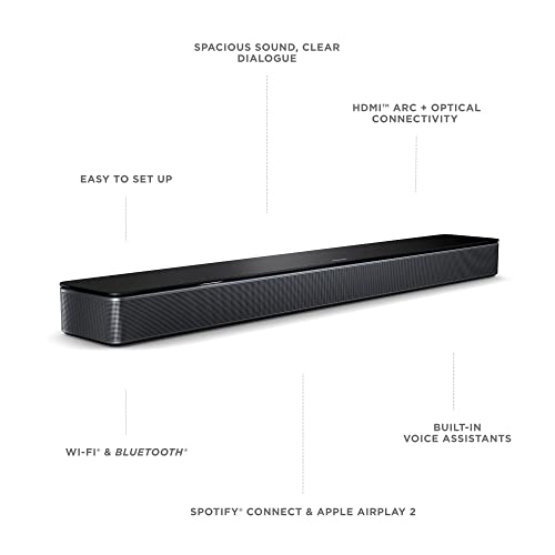 Bose Smart Soundbar 600 Dolby Atmos, Alexa, Bluetooth