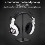 Aluminum Headphone Stand for Bose & More (Black)