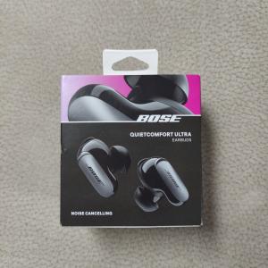 Bose QuietComfort Ultra Wireless Noise Cancelling Earbuds, Black