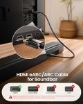 Bose-compatible 8K HDMI ARC/eARC Cable