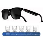 Bluetooth Smart Glasses with Polarized Sunglasses & Speakers