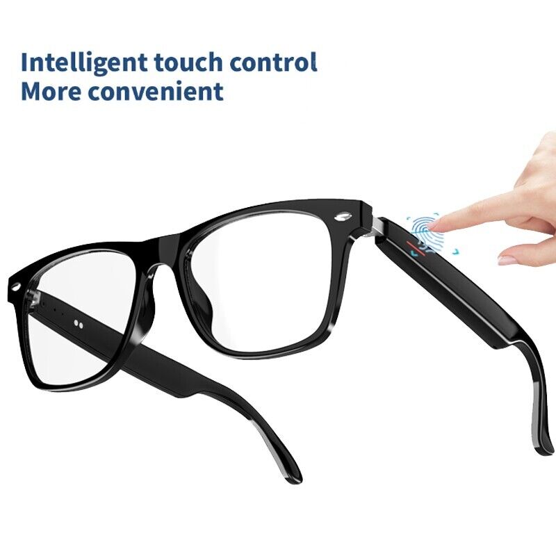 Wireless Bluetooth Smart Glasses with Stereo Audio