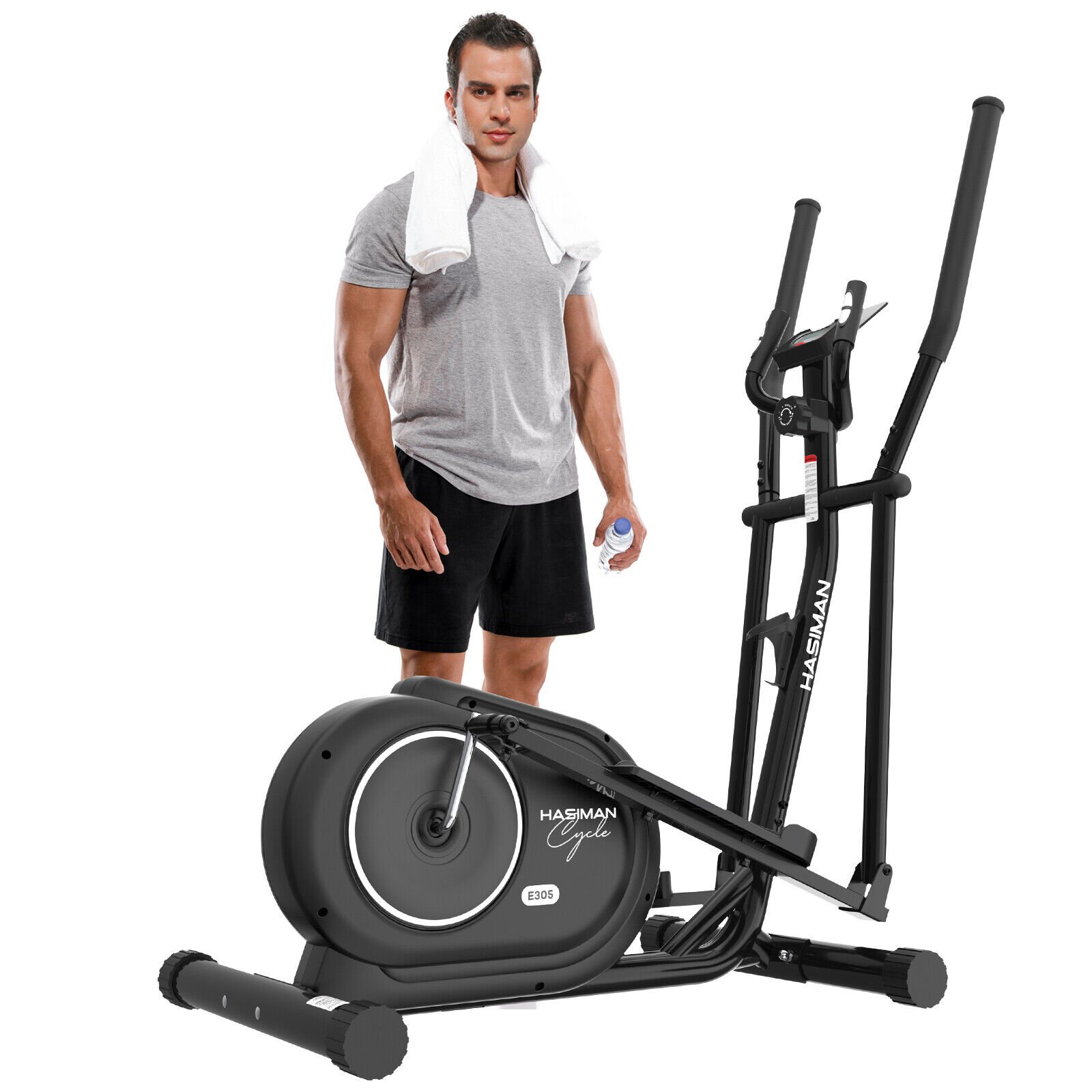 Indoor Cross Trainer for Fitness Workout Gym