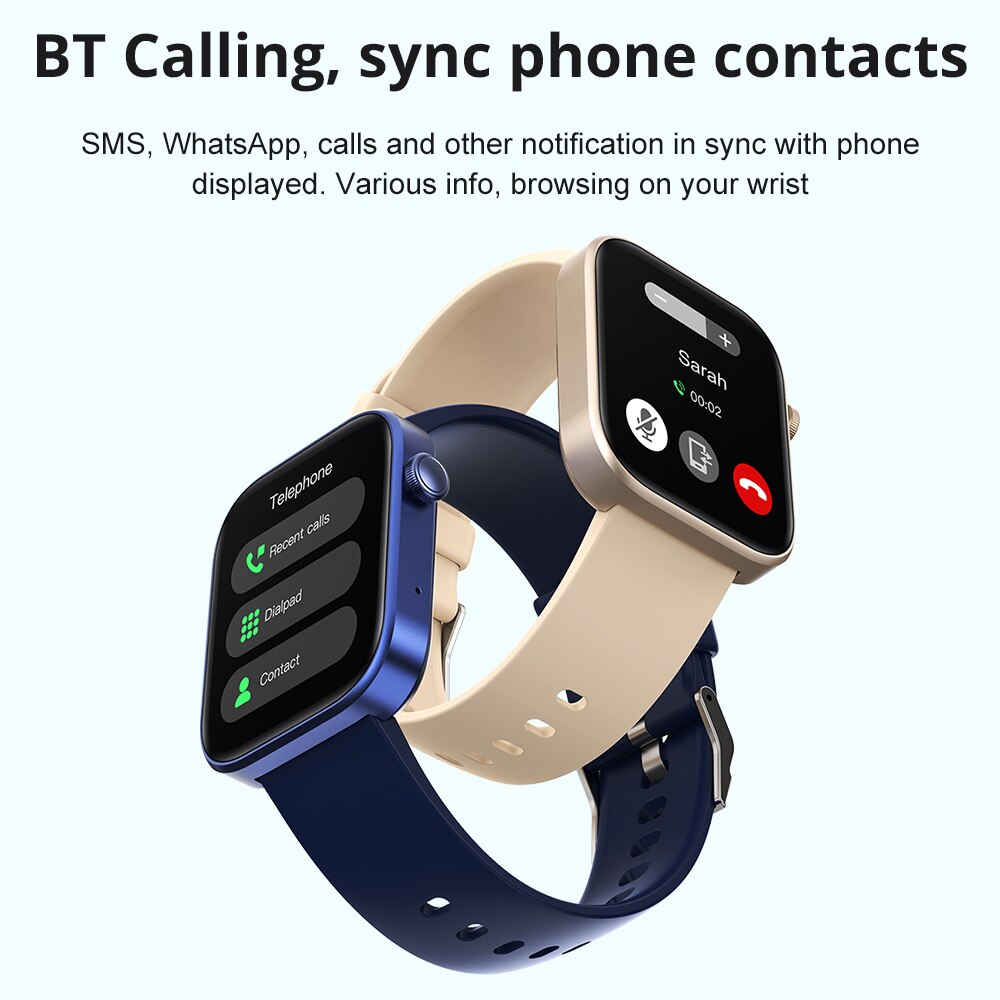 COLMI P71 Smartwatch - Voice Calling, Health Monitoring, Waterproof