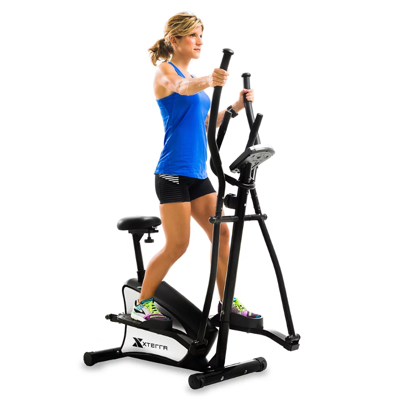 XTERRA Hybrid Elliptical Upright Bike - Fitness Machine