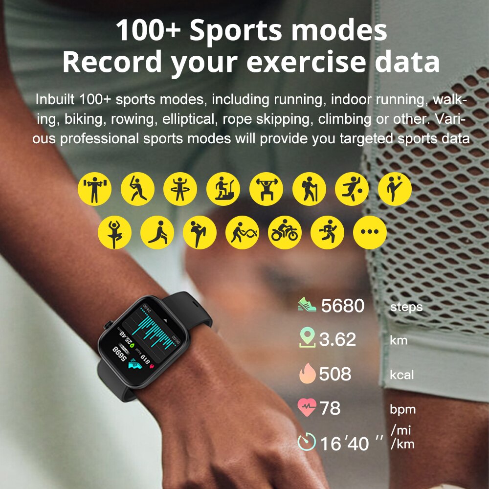 COLMI P71 Smartwatch - Voice Calling, Health Monitoring, Waterproof