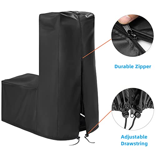 Waterproof Elliptical Trainer Machine Cover – Black