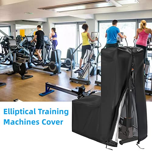 Waterproof Elliptical Trainer Machine Cover – Black