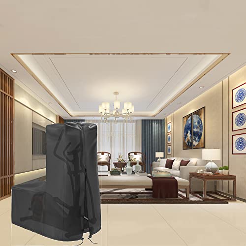 Waterproof Elliptical Trainer Machine Cover – Black