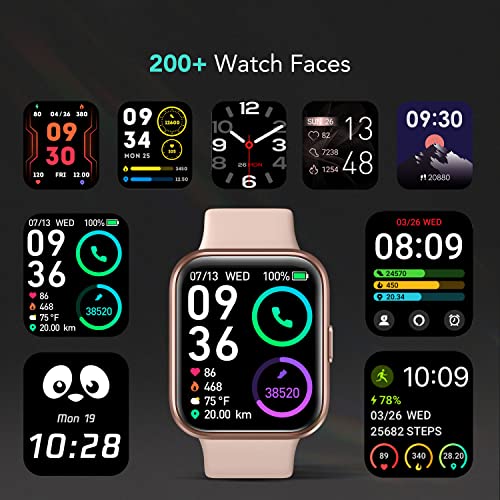 V7 Pro Smartwatch: IP68 Waterproof, Heart Rate Monitor