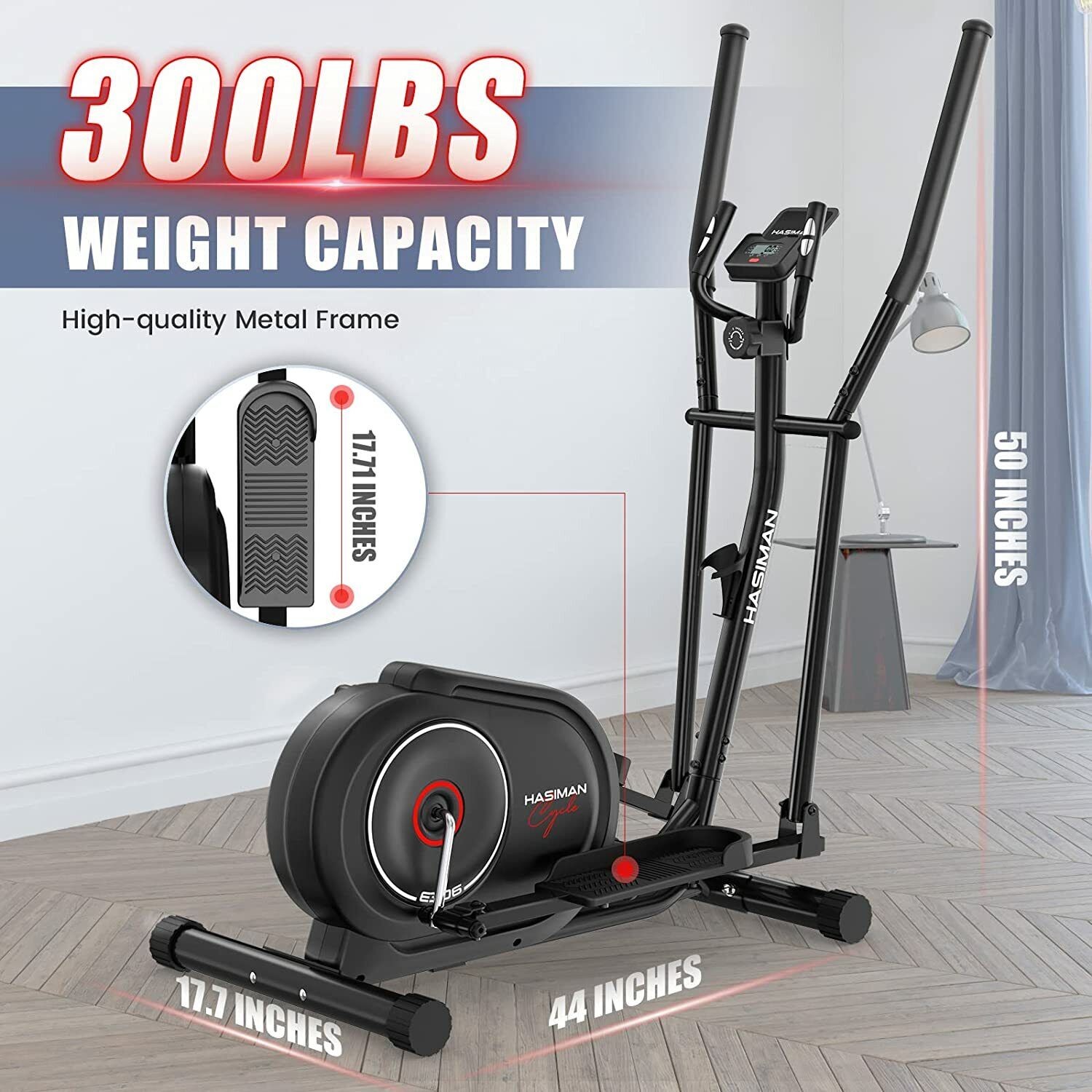 Elliptical Cross Trainer: Home Fitness Machine for Cardio