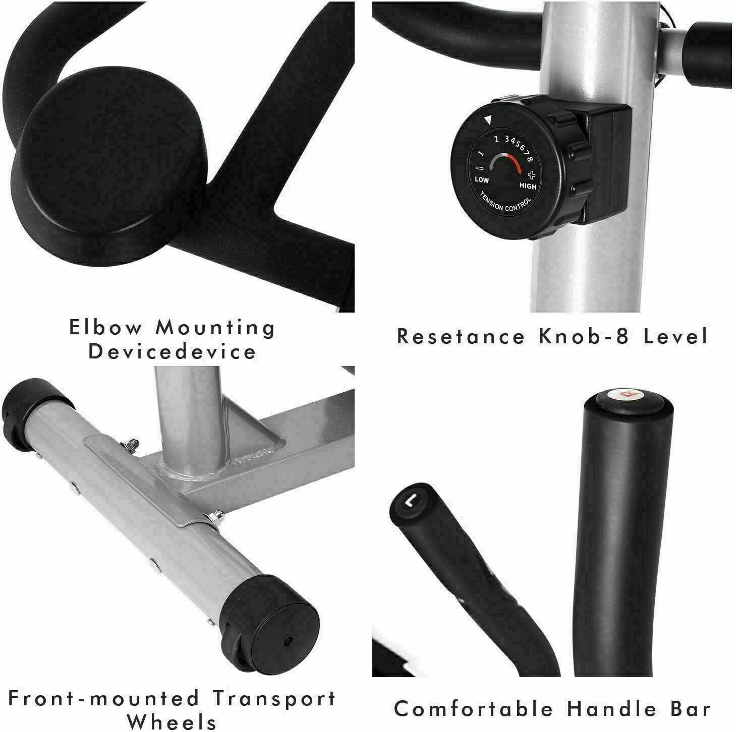 Magnetic Cross Trainer for Cardio Fitness at Home