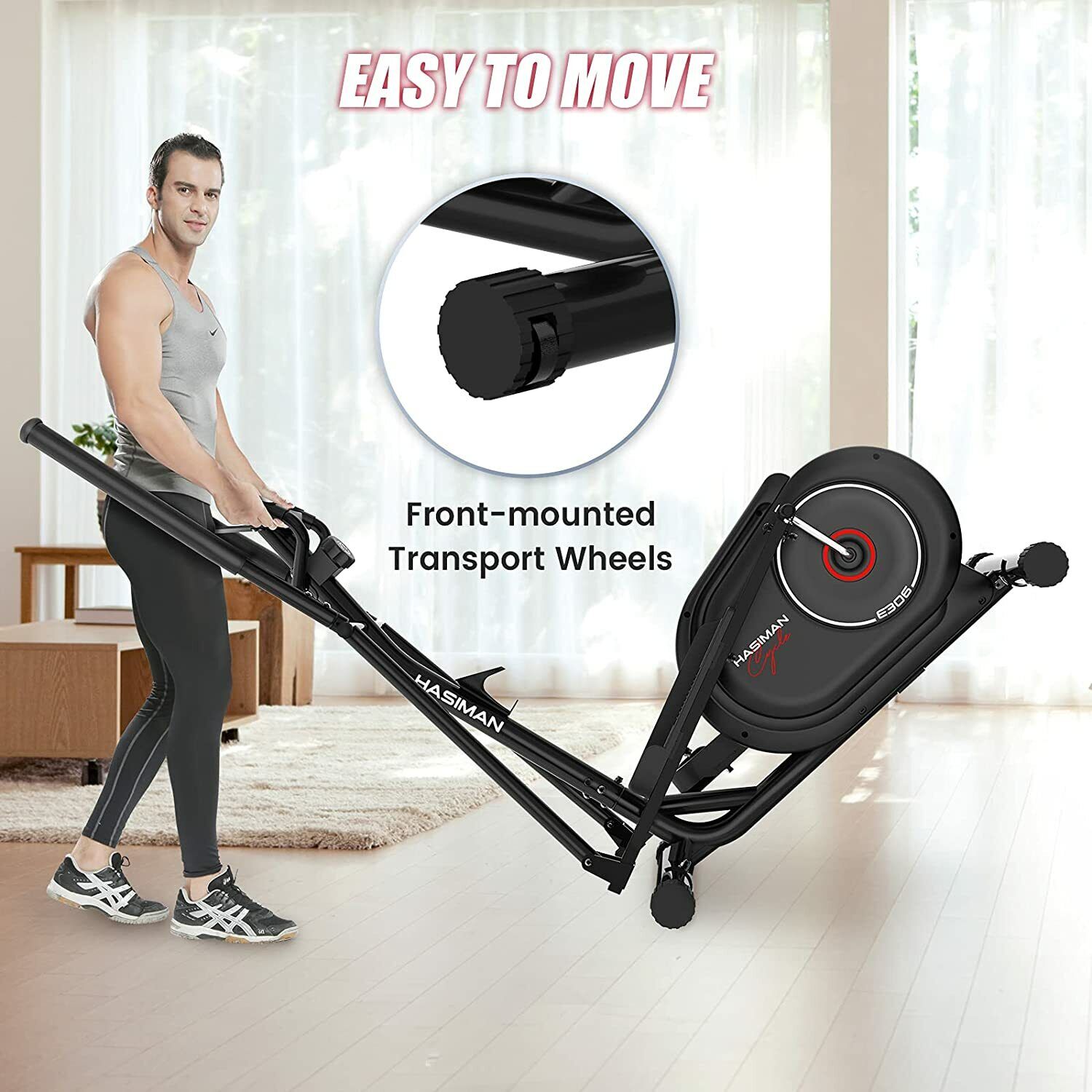 Elliptical Cross Trainer: Home Fitness Machine for Cardio
