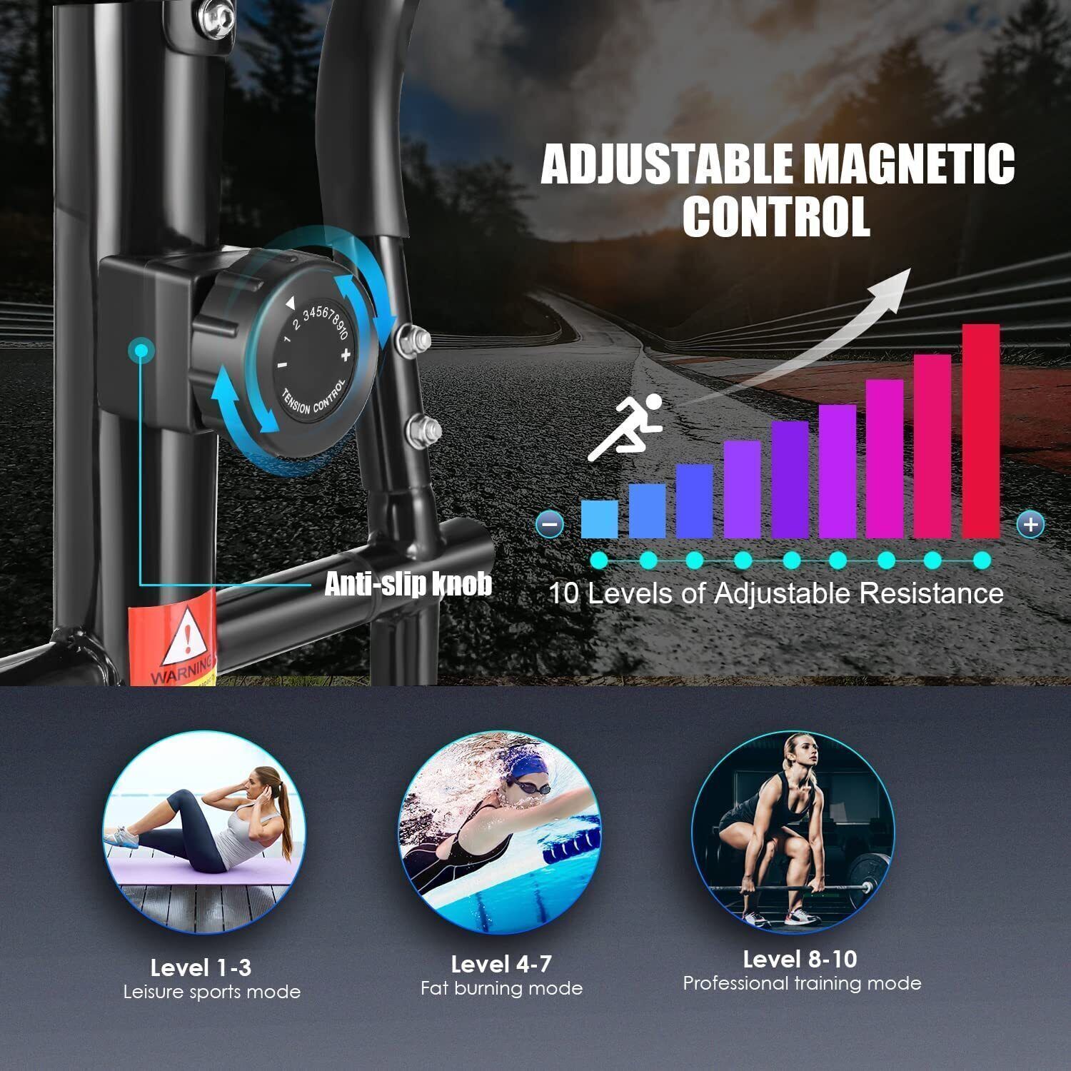 Cardio Fitness Elliptical Cross Trainer for Home Use