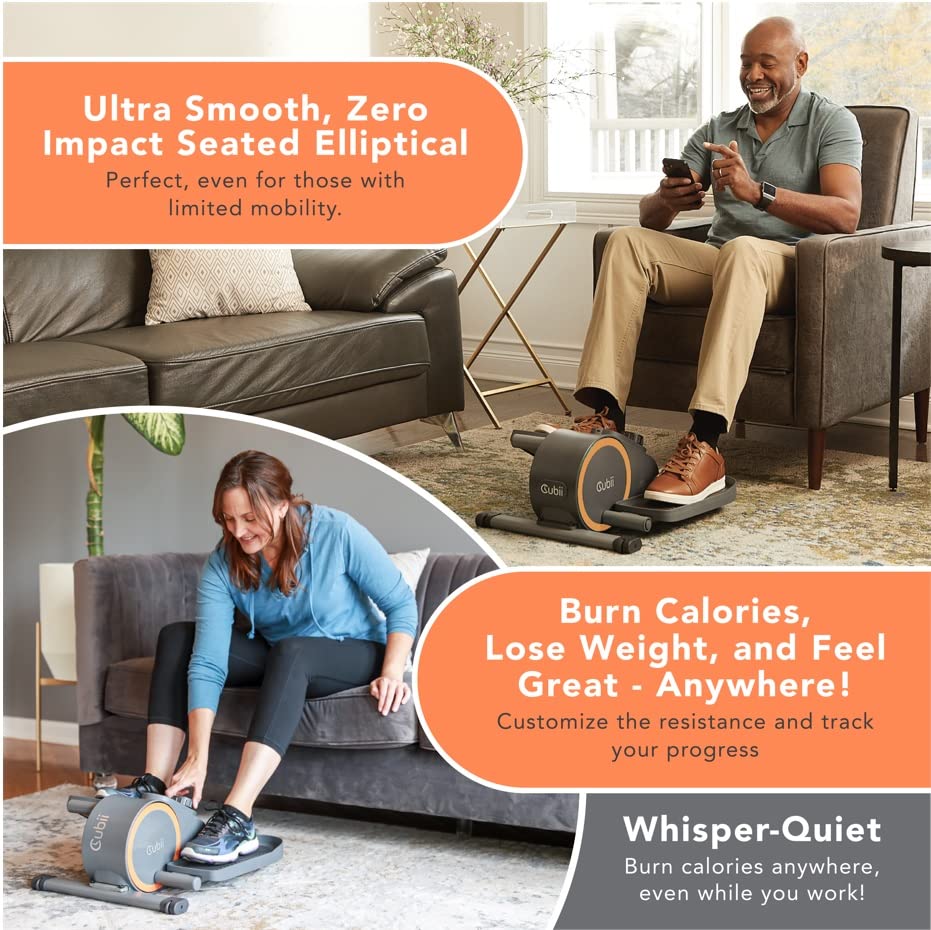 Cubii GO Elliptical: Desk-Ready Pedal Exerciser