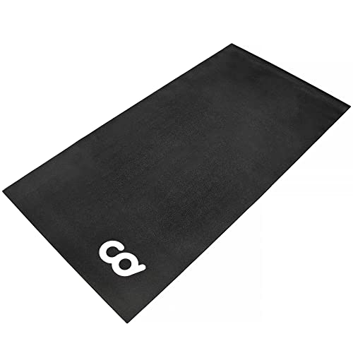 Elliptical Bike Mat - Waterproof, Floor Protection, Soft