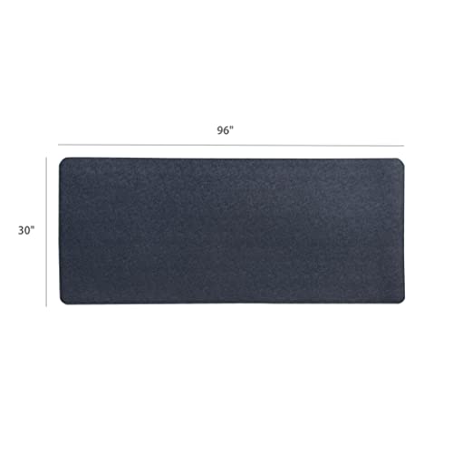 Floor Protection Mat for Elliptical Trainer, 36" x 84